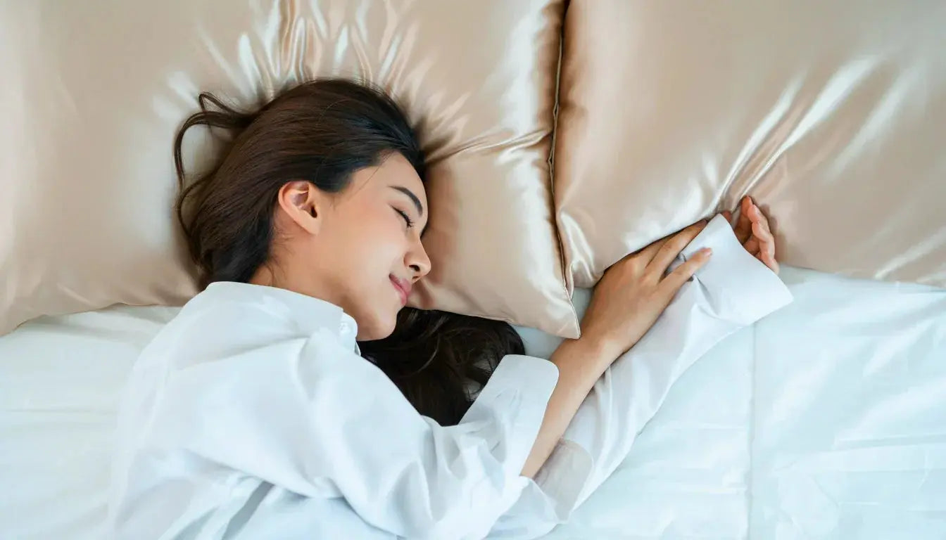 Discover our collection of luxurious 100% mulberry silk pillowcases designed to reduce frizz, protect skin, and enhance beauty sleep. Each silk pillow cover is crafted from 19 momme 6A-grade silk for ultimate comfort and shine.