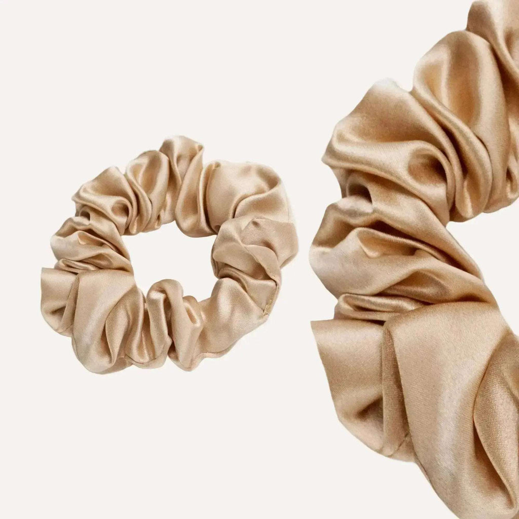 Luxe Mixed Silk Loop Set – Urban Calm (Deep Contrast) The Silk Fox