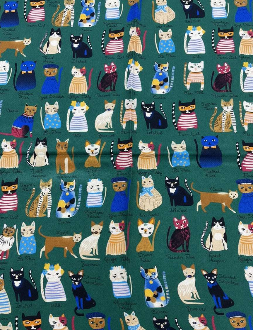 Timeless Silk Scarf – Cat Parade The Silk Fox