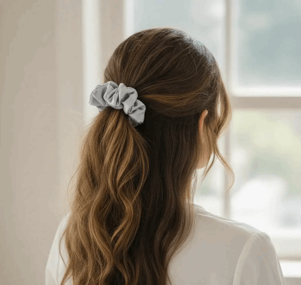 Mixed Silk Loop Set – Urban Calm (Silver Highlight) The Silk Fox