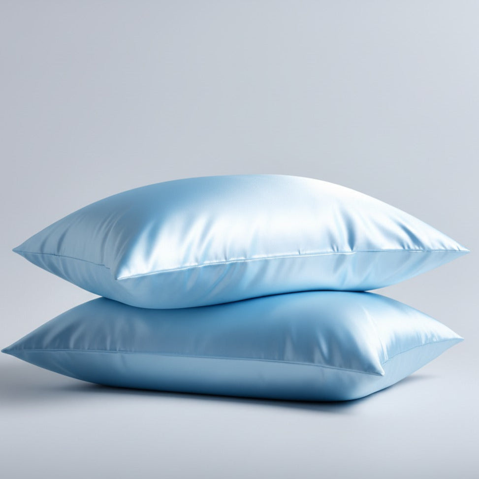 Luxe Satin Pillowcase – Ocean Mist (2-Pack)