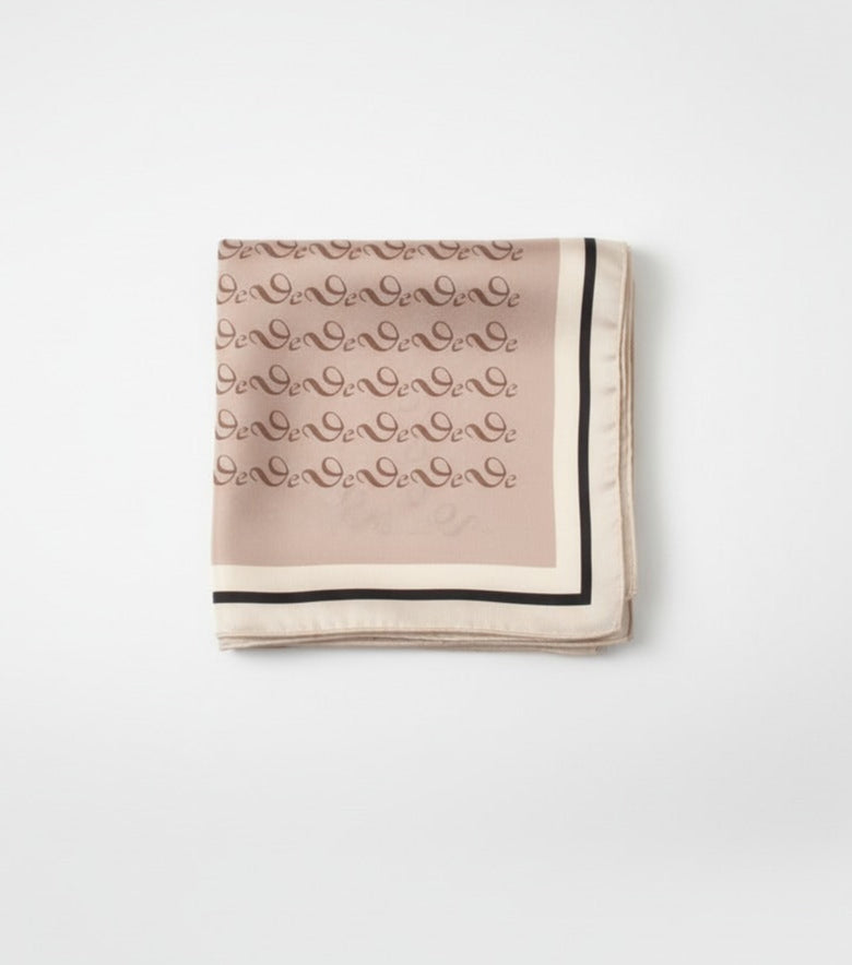 Timeless Silk Scarf – Classic Beige