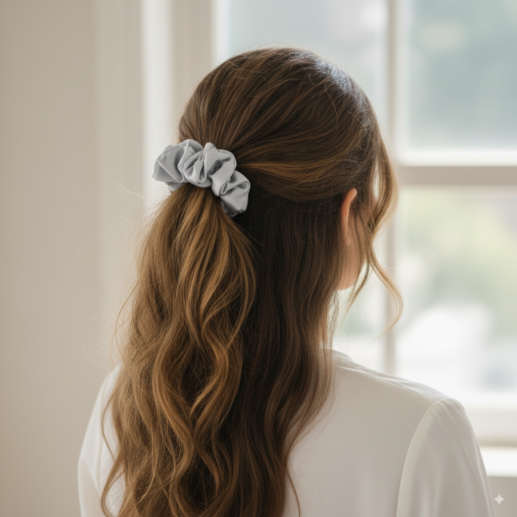 Mixed Silk Loop Set – Urban Calm (Silver Highlight)