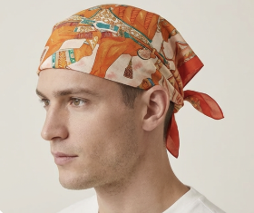 Timeless Silk Wool Scarf – Equestrian Charm