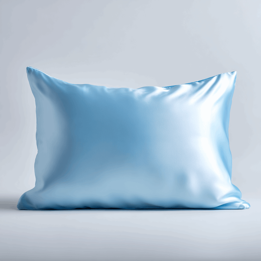 Luxe Satin Pillowcase – Ocean Mist (Single) The Silk Fox